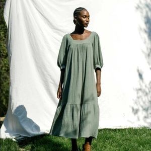 Christy Dawn Bianca Dress in Mullein | S